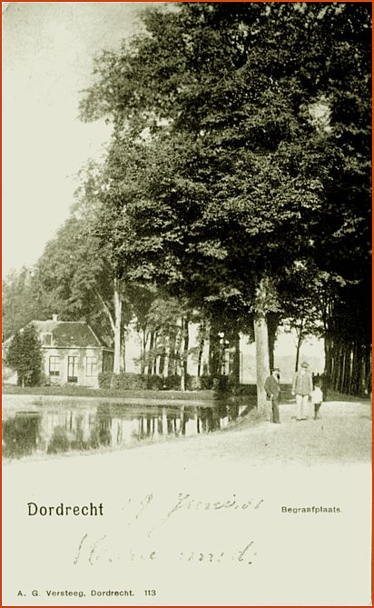 Dubbeldamseweg (Zuid), entree begraafplaats, vr 19 juni 1901