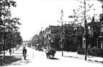 Dubbeldamseweg Zuid, eerste spoorwegovergang, 1934.