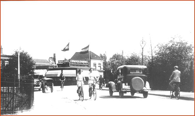 Dubbeldamseweg, cafe-restaurant "Paviljoen", ca. 1935