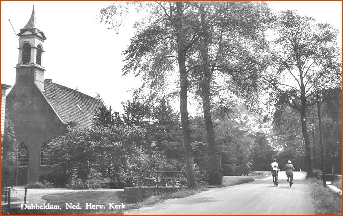 - Dubbeldamseweg (Z), Nederlands Hervormde kerk Dubbeldam, 1957 -