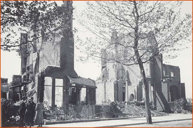 Dubbeldamseweg Zuid, 18 mei 1940.