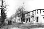 Dubbeldamseweg, hoek Leliestraat, na 1921.