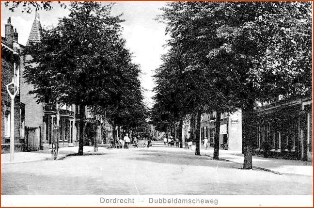 Dubbeldamseweg Zuid, vr 10 mei 1940.