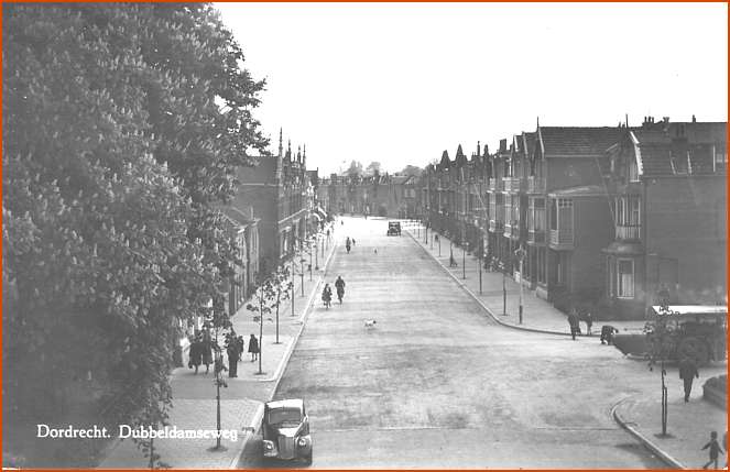 Dubbeldamseweg Zuid, vr 1950.