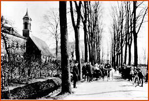 De kerk van Dubbeldam, ca. 1905.