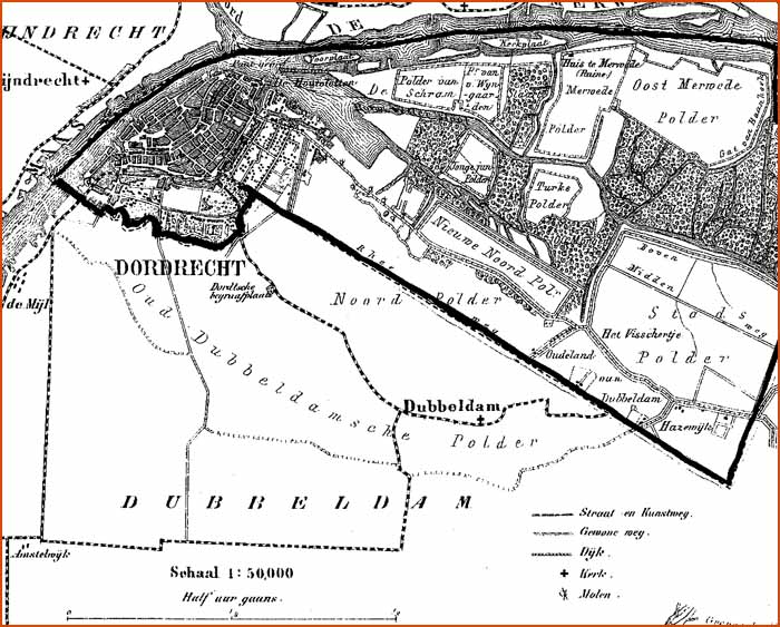 Dubbeldamseweg, 1866