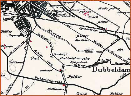 Dubbeldamseweg meidagen 1940.